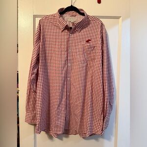 Tuskwear Alabama button up, dri-release Souther Collegiate Apparel, Size XL